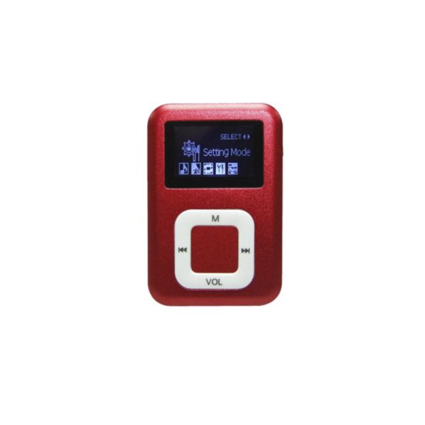 Mini lecteur MP3 vue de face